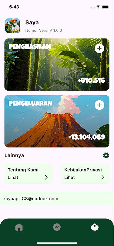 Reports Screen